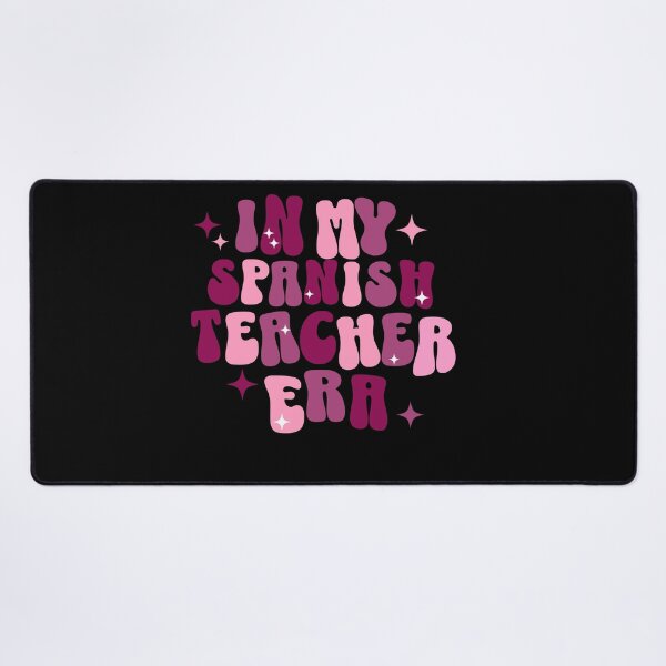 Item preview, Spanish Teacher | In My Spanish Teacher Era | Funny Teacher | Retro | Groovy Pink | Espanol designed and sold by ShoniwDesigns.