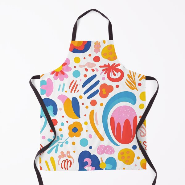 Item preview, Chromatic Harmony: Multiple shapes on white and blue designed and sold by ArrangedDesigns.