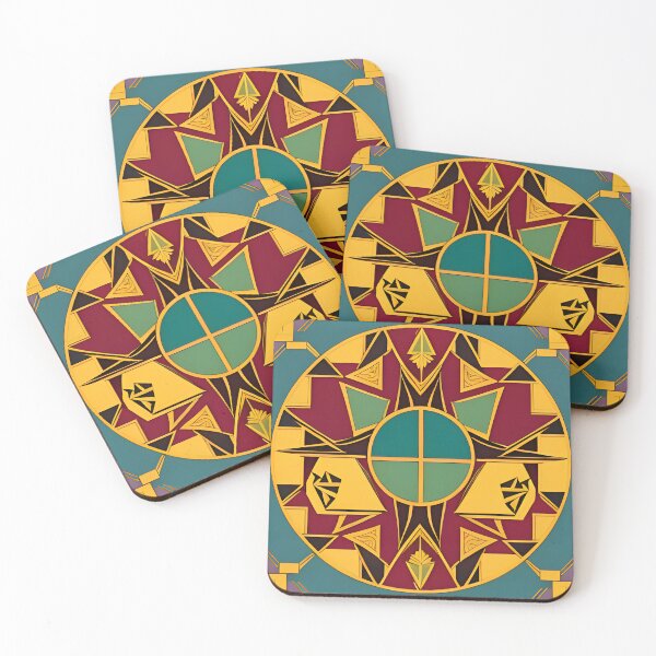 Item preview, Square pattern with central circle designed and sold by DRAGONFIASCO.