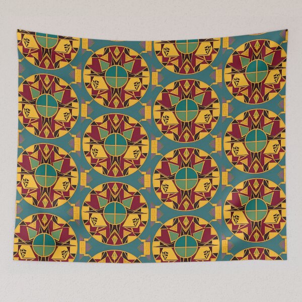 Item preview, Square pattern with central circle designed and sold by DRAGONFIASCO.