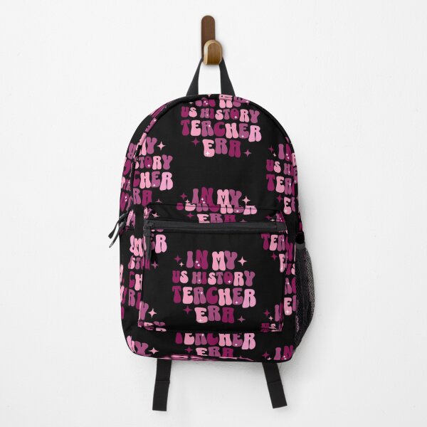 Item preview, US History Teacher | In my US History Teacher Era | Funny Teacher | Retro | Groovy Pink | Social Studies designed and sold by ShoniwDesigns.