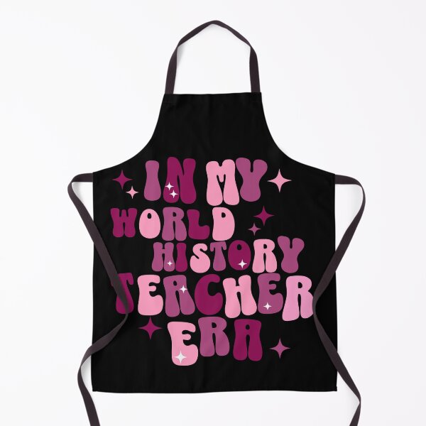 Item preview, World History Teacher | In my World History Teacher Era | Funny Teacher | Retro | Groovy Pink | Social Studies designed and sold by ShoniwDesigns.