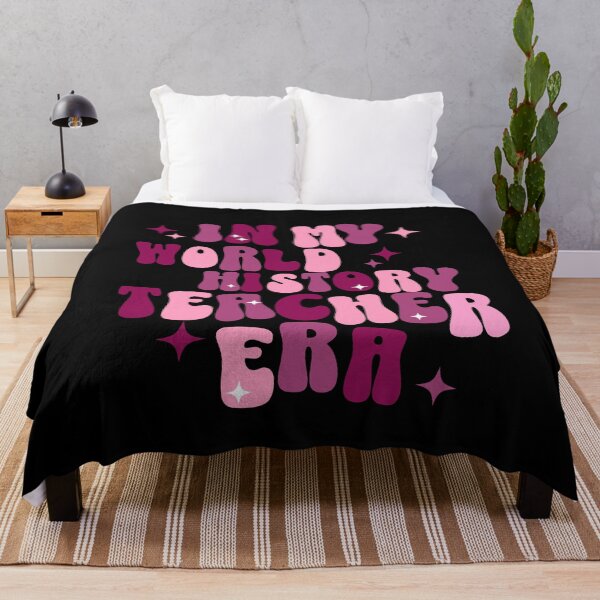 Item preview, World History Teacher | In my World History Teacher Era | Funny Teacher | Retro | Groovy Pink | Social Studies designed and sold by ShoniwDesigns.