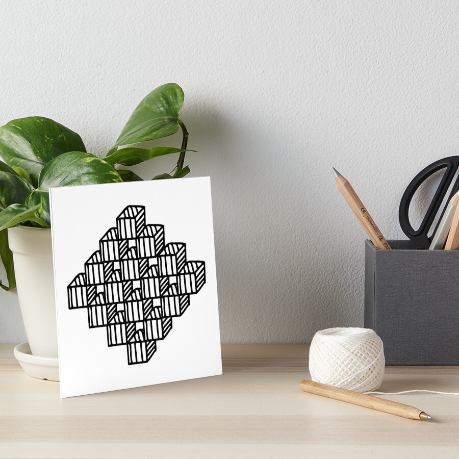 Item preview, Art Board Print designed and sold by Creavision.