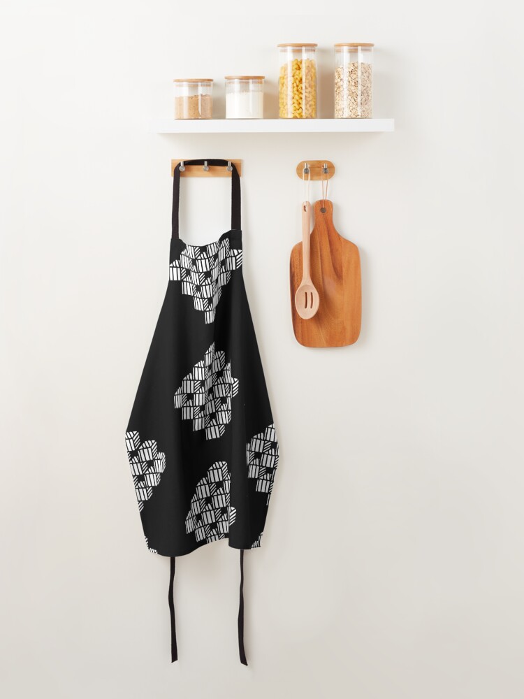 Thumbnail 4 of 6, Apron, Creative cubes designed and sold by Creavision.