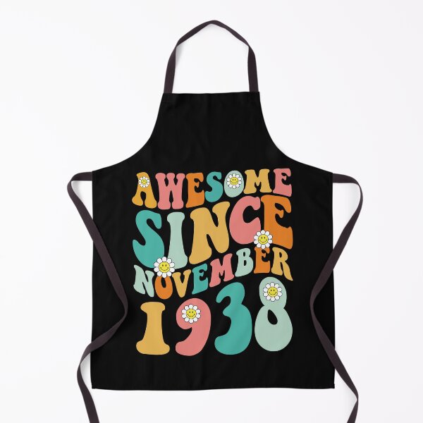 Item preview, Awesome Since November 1938 | Made In 1938 | Retro Groovy Birthday designed and sold by Christina-grich.