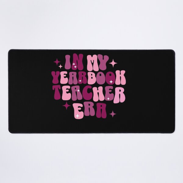 Item preview, Yearbook Teacher | In my Yearbook Teacher Era | Funny Teacher | Retro | Groovy Pink | Yearbook designed and sold by ShoniwDesigns.