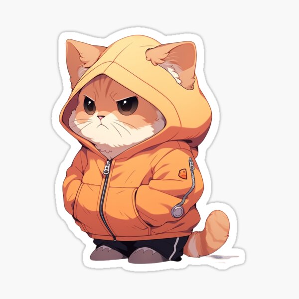 Cute Cats Sticker for Sale by KLYPStickers