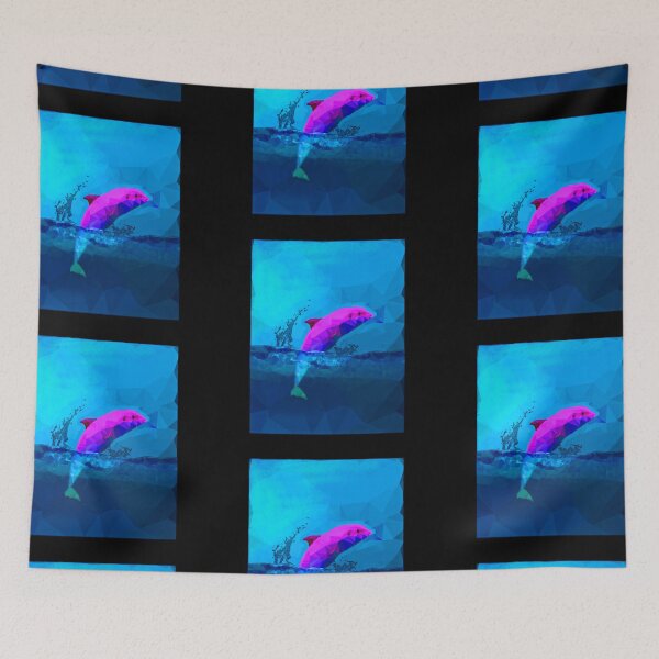 Item preview, Polygon dolphin designed and sold by AlexisMay511.
