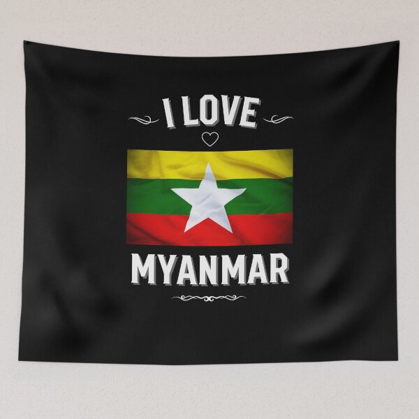 Item preview, I Love Myanmar designed and sold by LoveMyRoots.