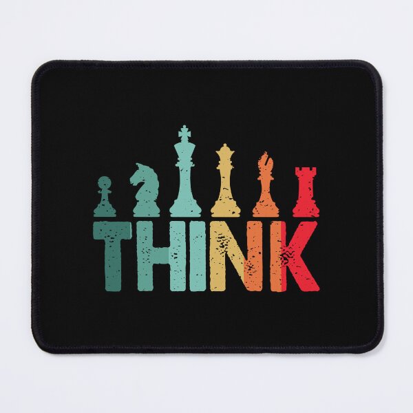 Item preview, Think Retro Vintage Chess Pieces Player Gifts Chess Coach designed and sold by jingdomdesgine.