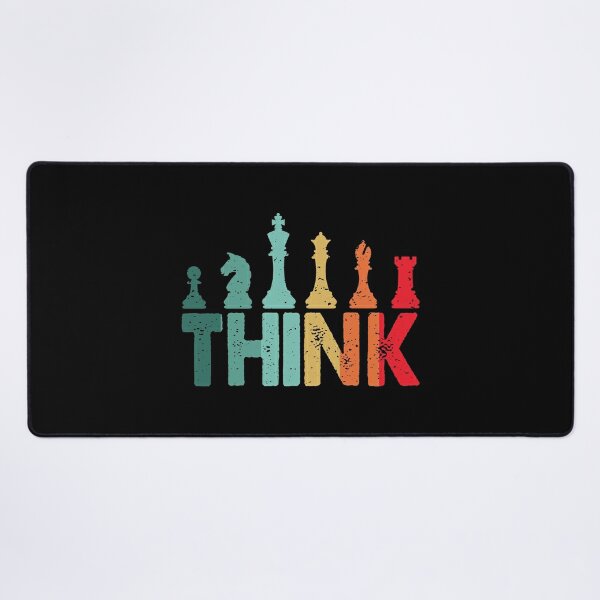 Think Retro Vintage Chess Pieces Player Gifts Chess Coach Svg Png Dxf  Digital Cutting File