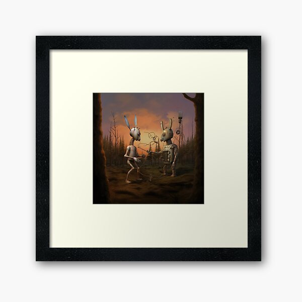 Item preview, Two Robots Meet in the Forest… designed and sold by Peter LOPEZ.