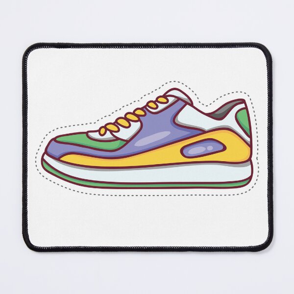 Item preview, Colorful sneakers - vintage designed and sold by ArTo-Wear.