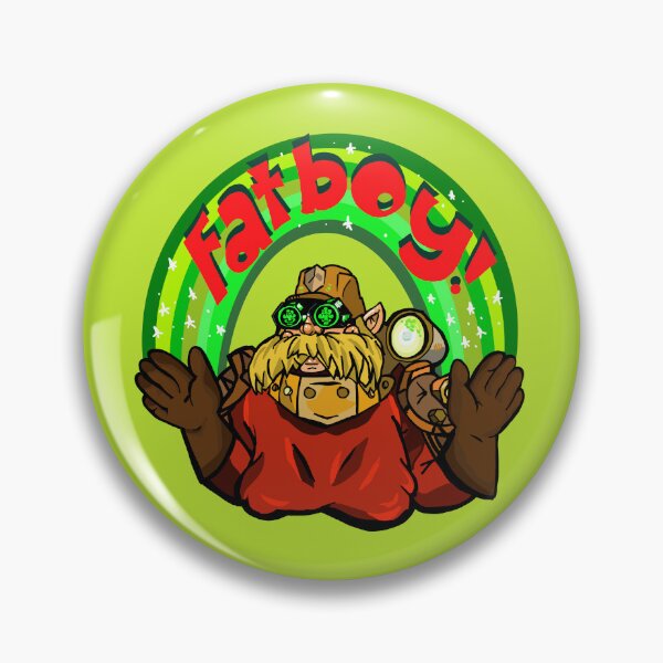 Item preview, Deep Rock Galactic - FATBOY Engineer Best Overclock Meme designed and sold by WhatWhatDesigns.