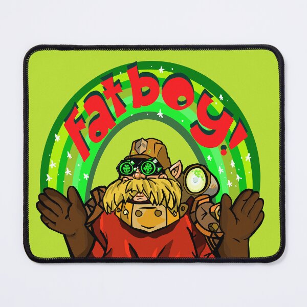 Item preview, Deep Rock Galactic - FATBOY Engineer Best Overclock Meme designed and sold by WhatWhatDesigns.