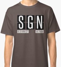 SGN - Ho Chi Minh City Vietnam Airport Code Souvenir or Gift Classic T-Shirt