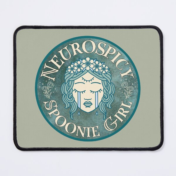 Item preview, Neurospicy Spoonie Girl Depression  designed and sold by Madeleine39.