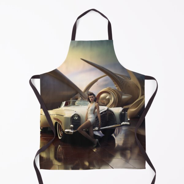 Item preview, 50s pin up retro futuristic car designed and sold by djhypnotixx.