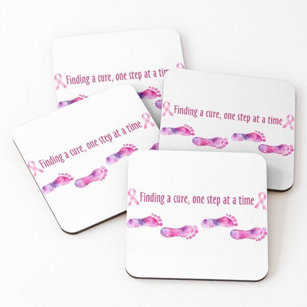 Item preview, Celebrating Strength: "Finding A Cure, One Step At A Time" Breast Cancer Awareness | Cute Motivational, Cancer Support, Breast Cancer Ribbon, Breast Cancer Month designed and sold by Ali Doodles.