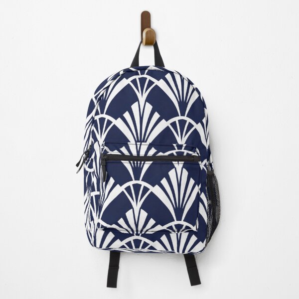 Item preview, Blue Art Deco designed and sold by NeonBirchWorks.
