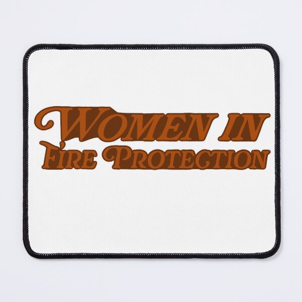 Item preview, Women in Fire protection - orange designed and sold by whimsythepooh.