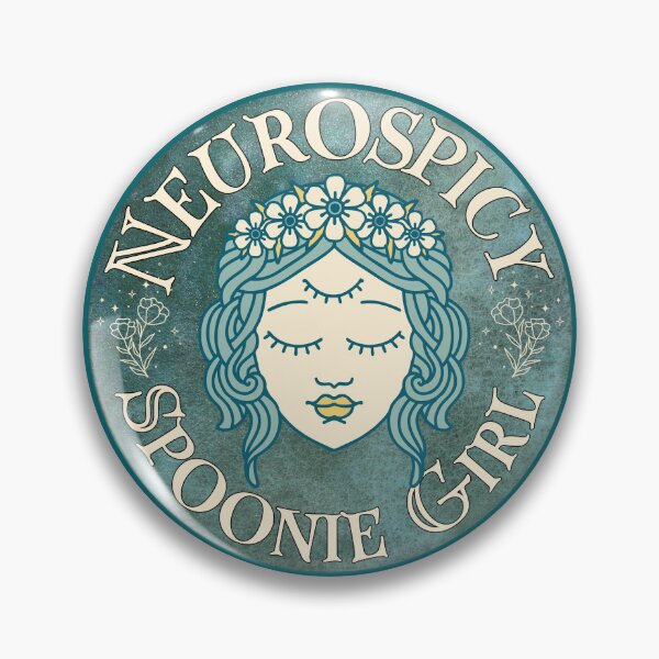 Item preview, Neurospicy Spoonie Girl Third Eye Intuition  designed and sold by Madeleine39.