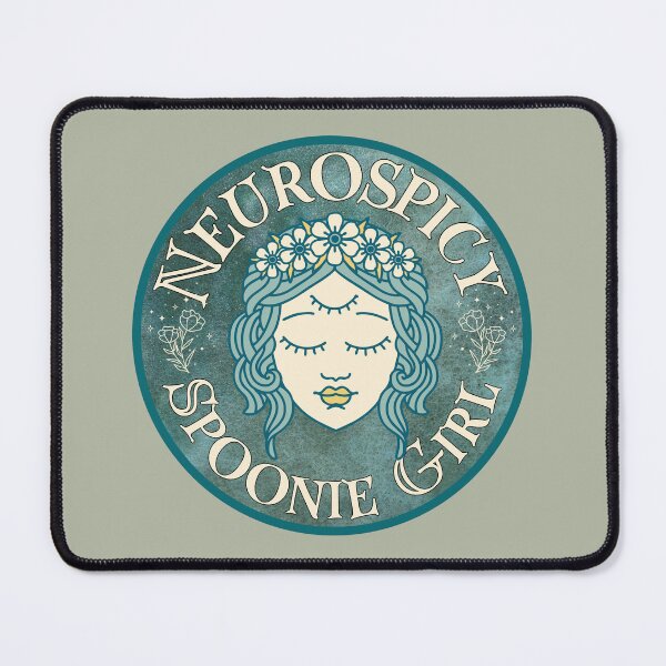 Item preview, Neurospicy Spoonie Girl Third Eye Intuition  designed and sold by Madeleine39.