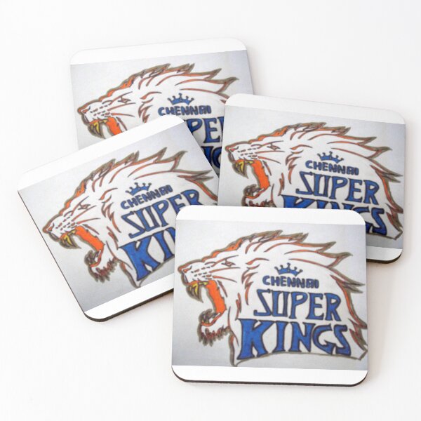 Item preview, Chennai Super kings Logo Hand made color Art designed and sold by MubaraksArt.