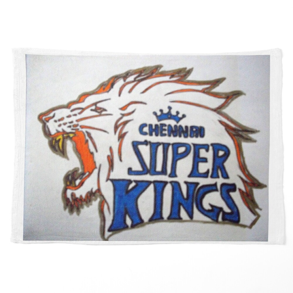 How to DRAW the Chennai Super Kings LOGO/CSK LOGO/Chennai super Kings ku  periya visil podu/CSK fans. - YouTube
