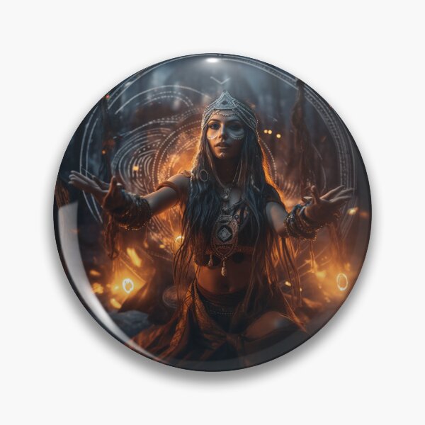 Item preview, Beautiful shamanic witch designed and sold by djhypnotixx.
