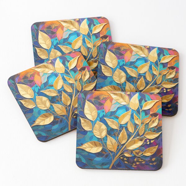 Item preview, Abstract Leaf Art designed and sold by ElevateAura.