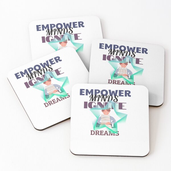 Item preview, Empower Minds, Ignite Dreams - Inspirational Design for Motivation- Redbubble designed and sold by zeddy-store.