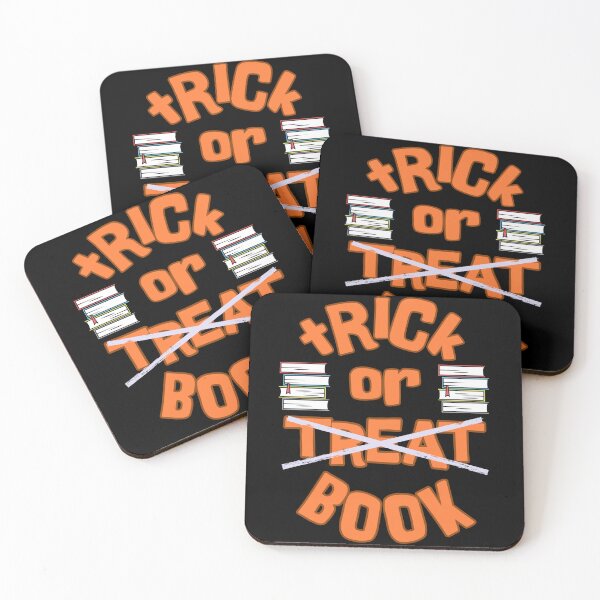 Item preview, Trick or Treat Book Lover, for, halloween books pun designed and sold by Growthmind7.