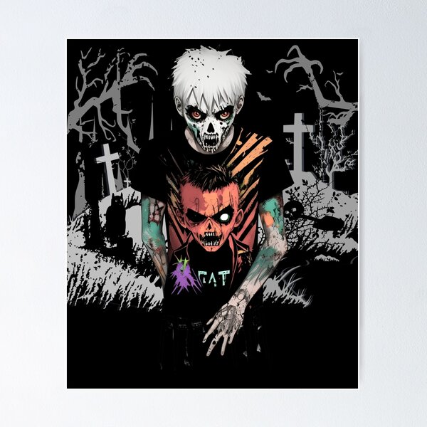 Item preview, Teenage Zombie Halloween designed and sold by DistinctDesignz.