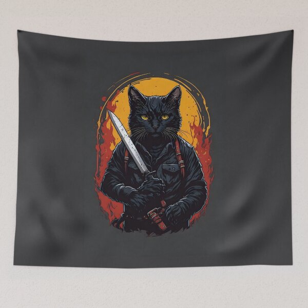 Item preview, angry cat designed and sold by MGArtiste.