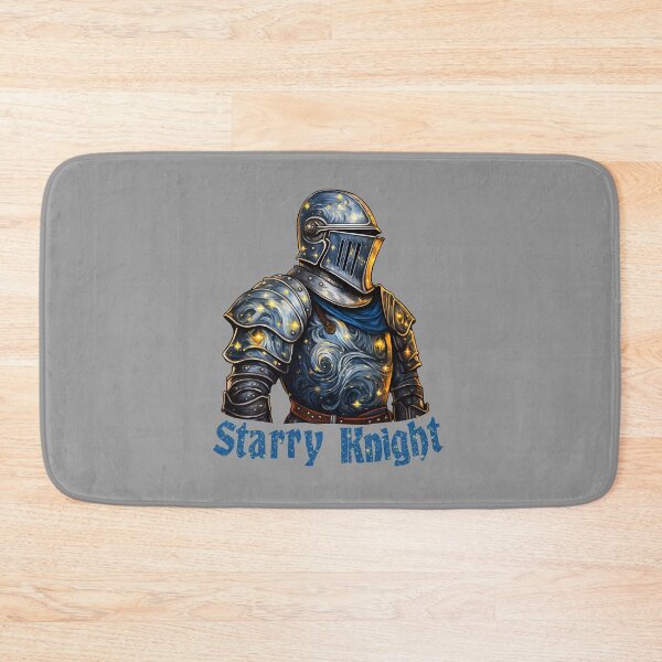 Item preview, Starry Knight - Van Gogh's Knight in Starry Armor designed and sold by goldentusk.