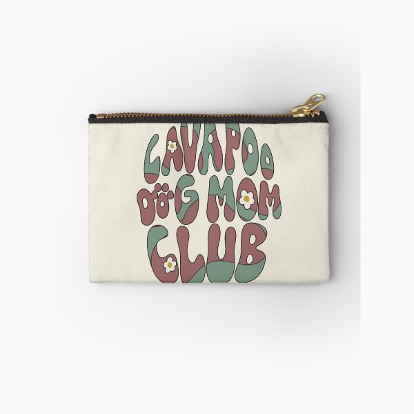 Item preview, Cavapoo Dog Mom Club 1960s Vintage Hippie Tee designed and sold by GVRDesign.