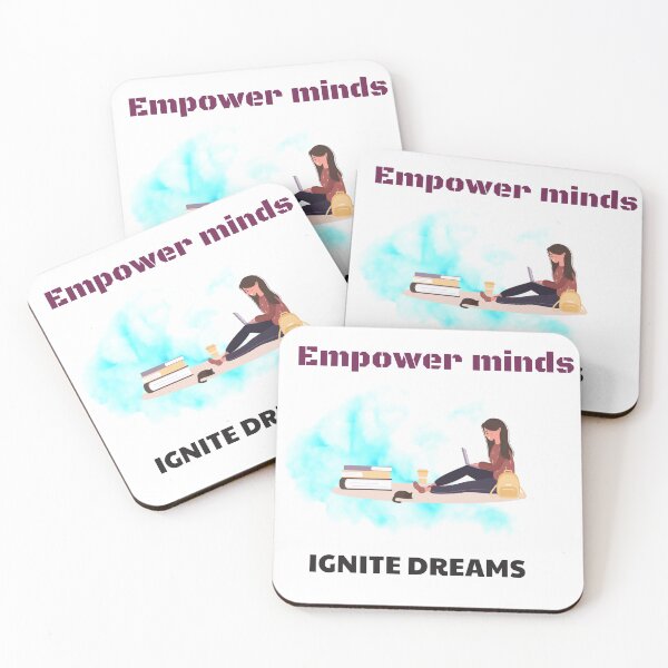 Item preview, Empower Minds, Ignite Dreams - Inspirational Design for Motivation- Redbubble designed and sold by zeddy-store.