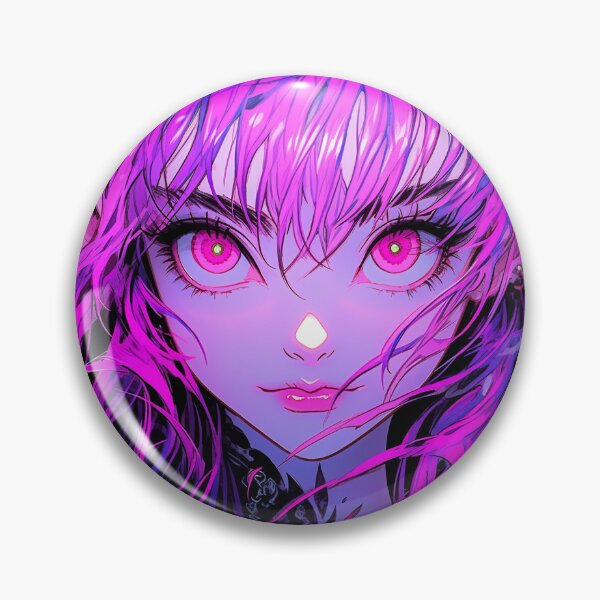 Item preview, Beautiful Pink and Purple Elven Anime Girl designed and sold by bubblegoth.