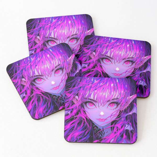 Item preview, Beautiful Pink and Purple Elven Anime Girl designed and sold by bubblegoth.