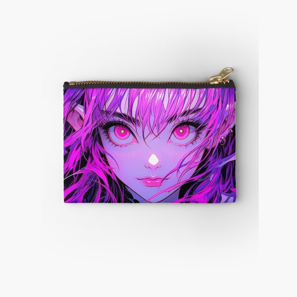 Item preview, Beautiful Pink and Purple Elven Anime Girl designed and sold by bubblegoth.