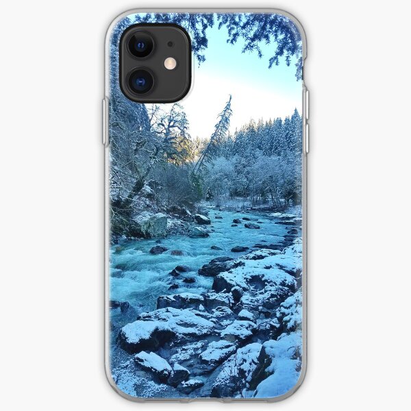 Snowy Banks iPhone Soft Case