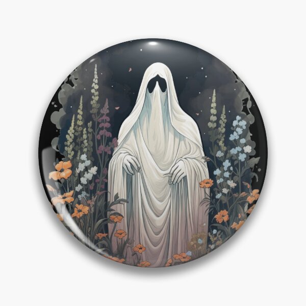 Artikelvorschau, Geist im Wald Floral Ghost Gothic entworfen und verkauft von ArtFromBeyond.