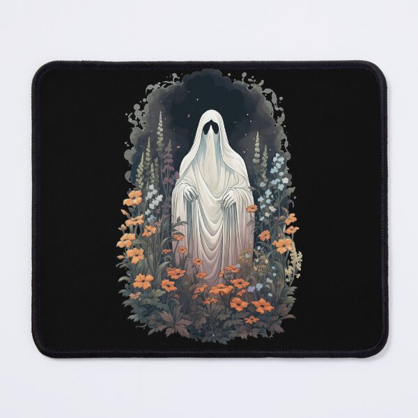 Item preview, Ghost In The Forest Floral Ghost Gothic  designed and sold by ArtFromBeyond.