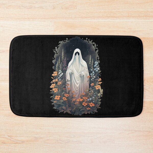 Item preview, Ghost In The Forest Floral Ghost Gothic  designed and sold by ArtFromBeyond.