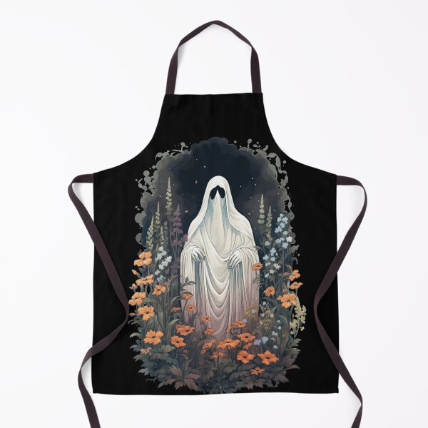 Item preview, Ghost In The Forest Floral Ghost Gothic  designed and sold by ArtFromBeyond.