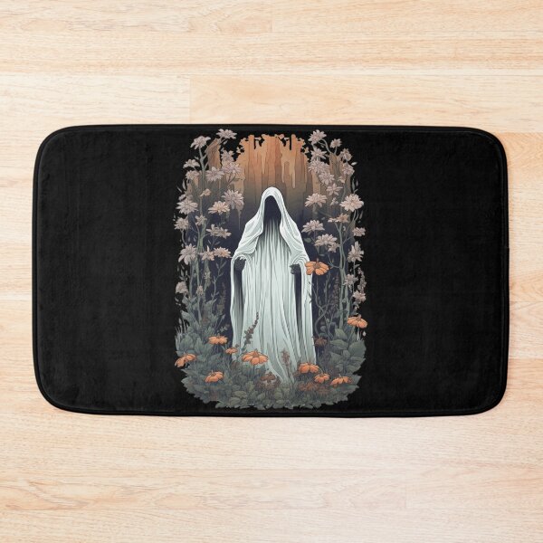 Item preview, Ghost In The Forest Floral Ghost Gothic  designed and sold by ArtFromBeyond.