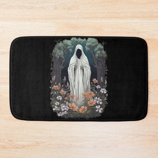 Item preview, Ghost In The Forest Floral Ghost Gothic  designed and sold by ArtFromBeyond.