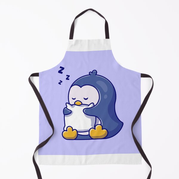 Item preview, Cozy Naptime: Cute Penguin Sleeping with Pillow Cartoon designed and sold by hjian8219.